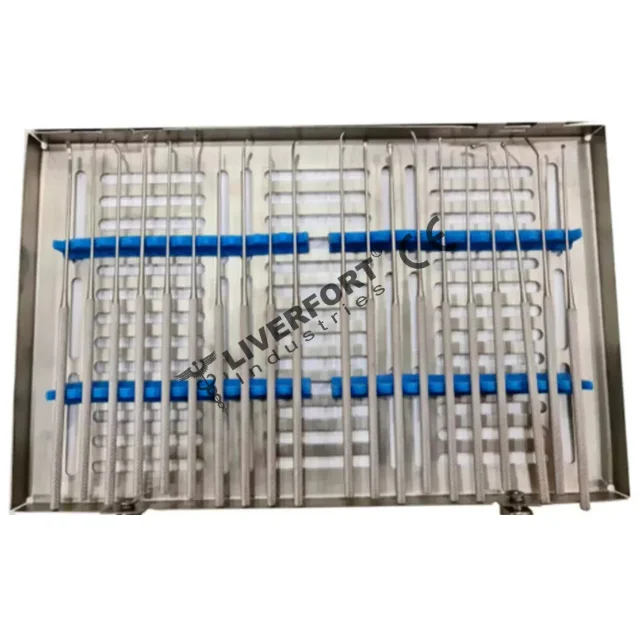 Rhoton 20-Piece Neurosurgery Instruments Set Micro Dissector Expanded Stainless Steel Manual Surgical Medical Devices CE