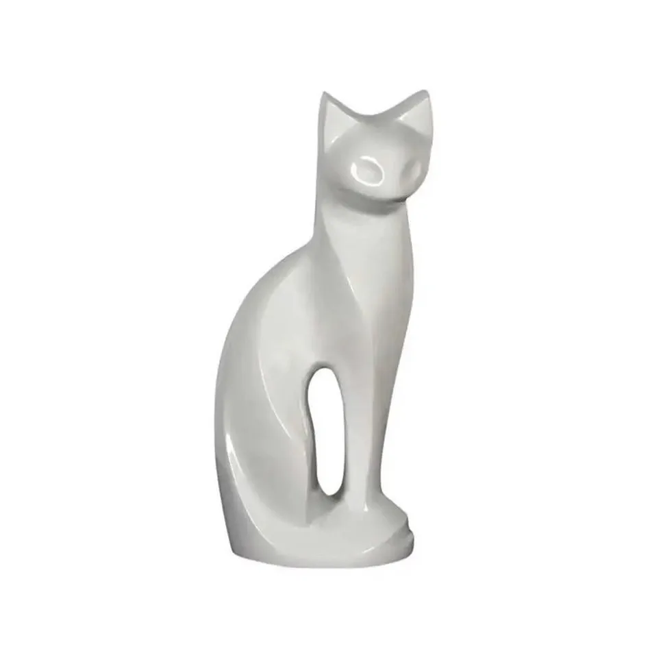 Beautiful Memorial Standing Cat Pets Cremation urns for Cat/Dog Funeral Ashes Metal Brass/Aluminum