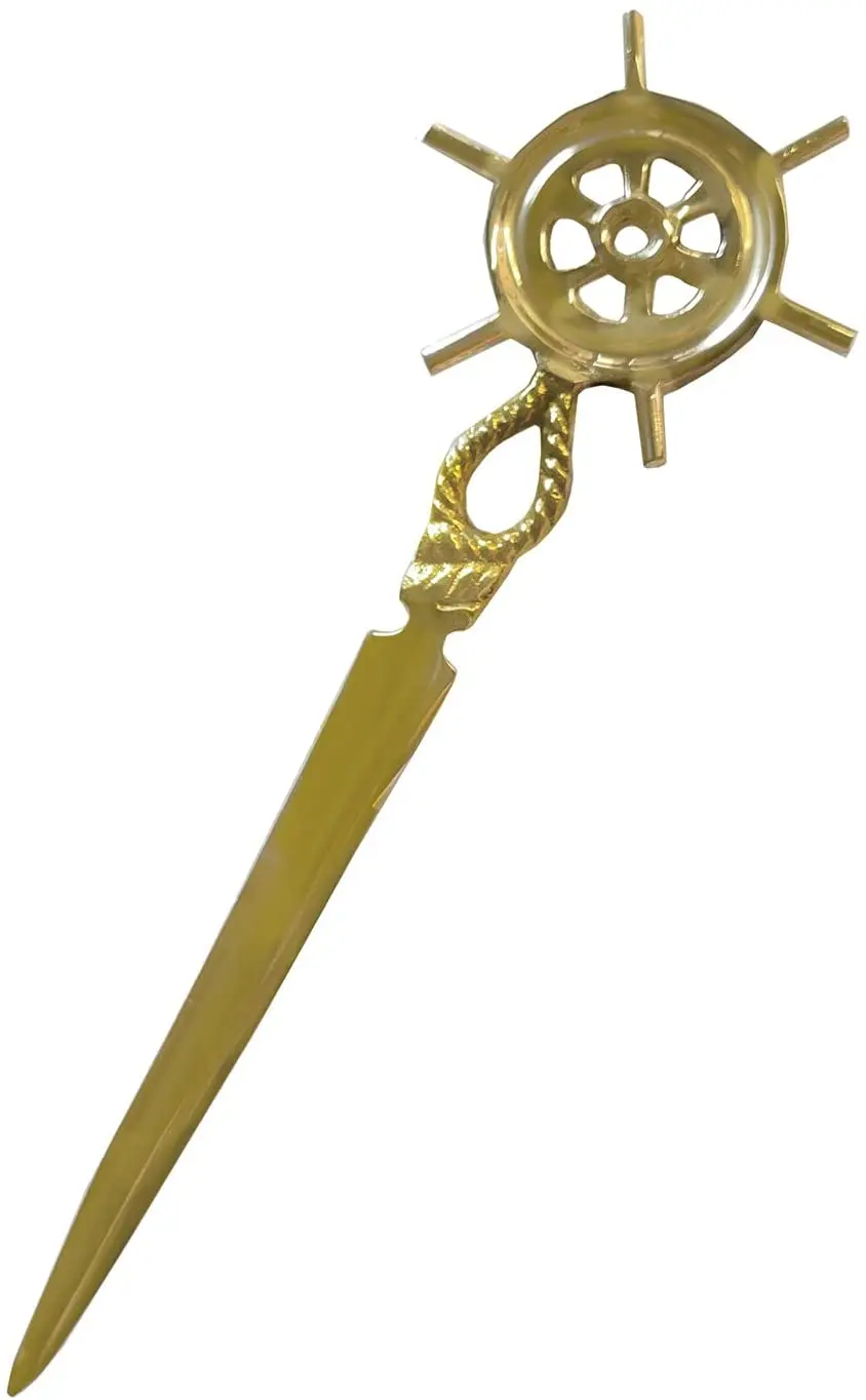 Indian Suppliers Of Brass Paper Cutter Polished Premium Quality Brass Paper Cutter Commercial Desktop Equipment Office Supplies