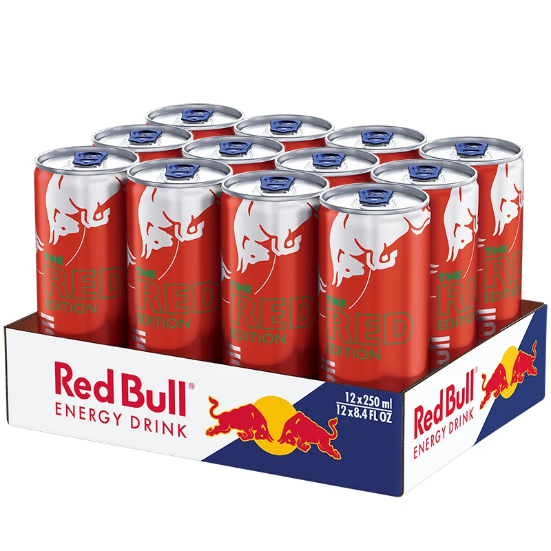 Свежие в наличии напитки Redbull/газированный напиток
