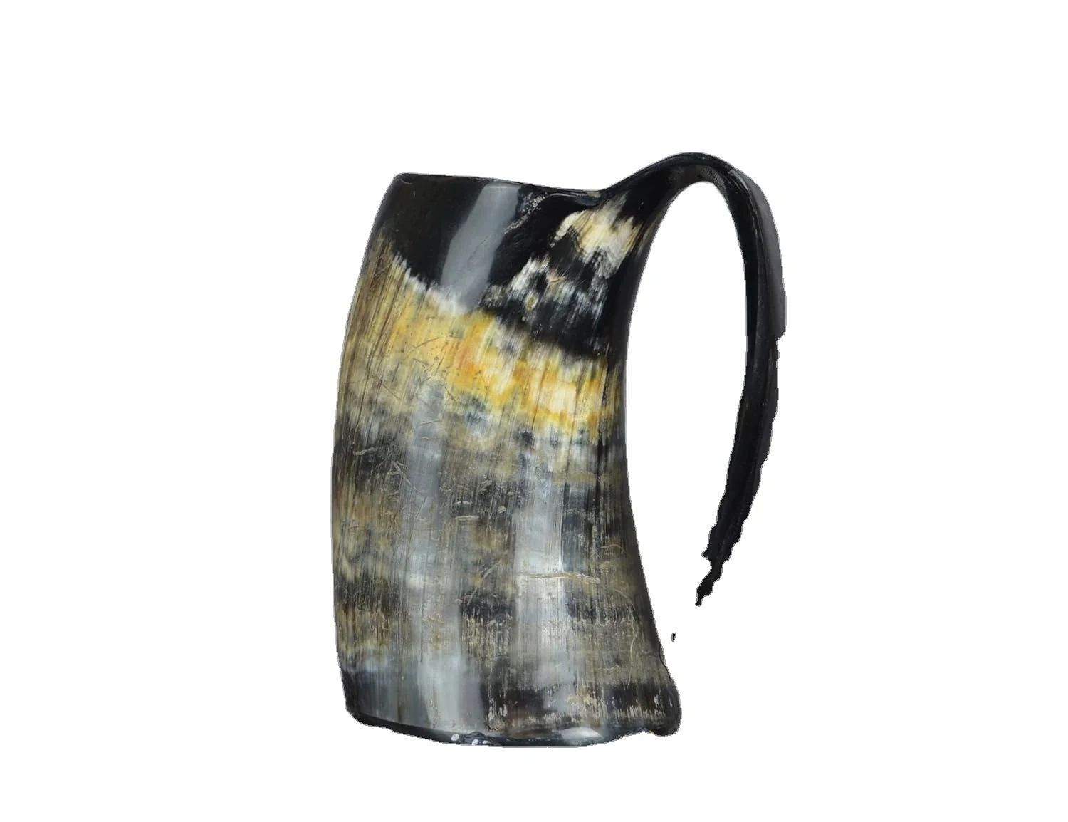 Viking Рог кружка 100% Аутентичный 16 унций уникальный ручной работы рог быка норвежская для горячих и холодных напитков подарок мужчин женщин еда