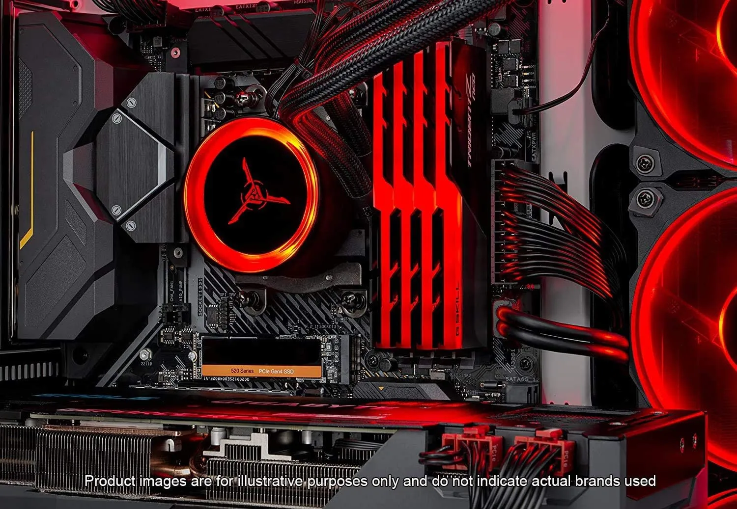 Игровой ПК Skytech Prism II, настольный компьютер-AMD 9 3900X 3,8 ГГц, RTX 3090 24 ГБ, 32 ГБ 3600 МГц RGB памяти, 1 ТБ G4 SSD