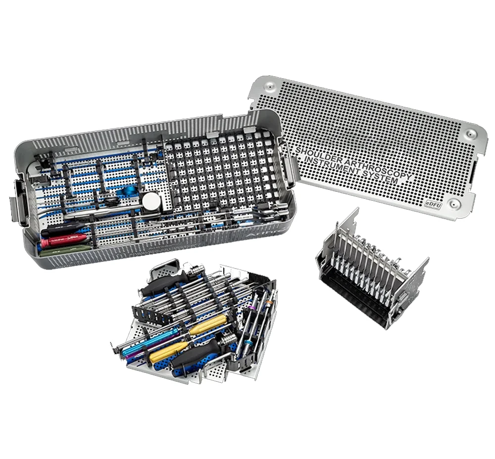 Sports Medicine Orthopedic Surgical Arthroscopy Shoulder Joint Arthroscopy Instruments Set Suture Grasper