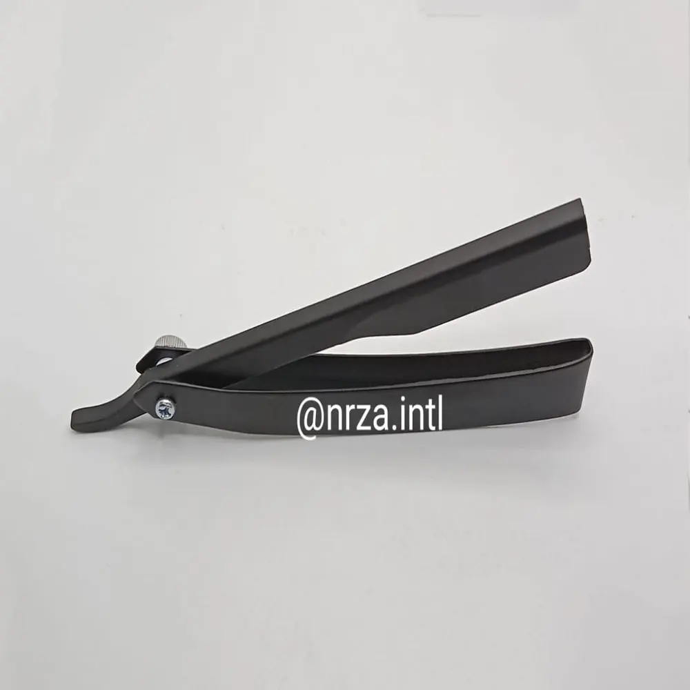 Stainless Steel Shaving Razor with Disposable Blade for Barber Salon Beard Face Body Bikini Shaving Knife Cut Throat Razor