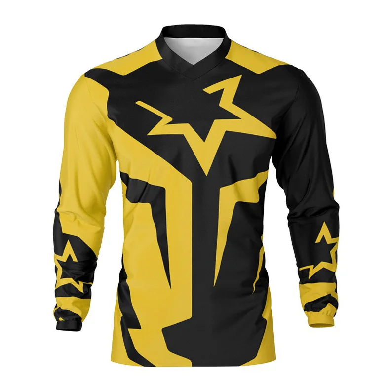 Motocross Jackets Trail Riding suits off-road jersey Clothing 100% Polyester Sublimated Motocross Jersey Motorbike Racing Suit