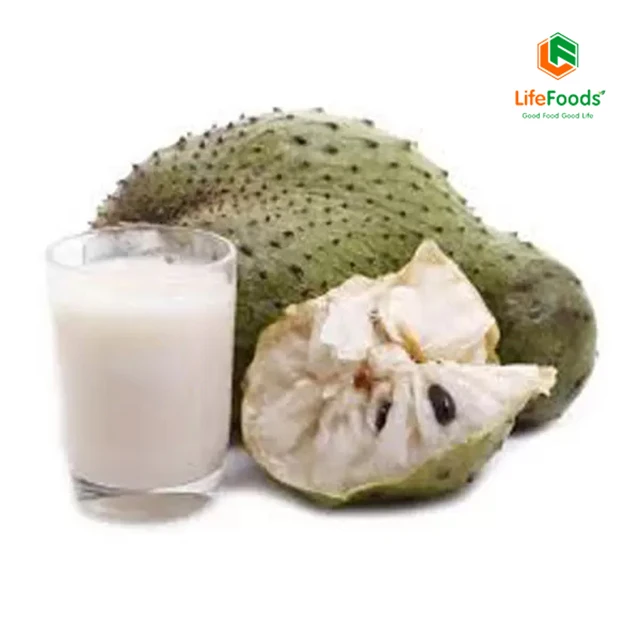 BQF process ISO certification ingredient high shelf 24 months life quality fruit supplier Frozen Soursop Puree from Vietnam
