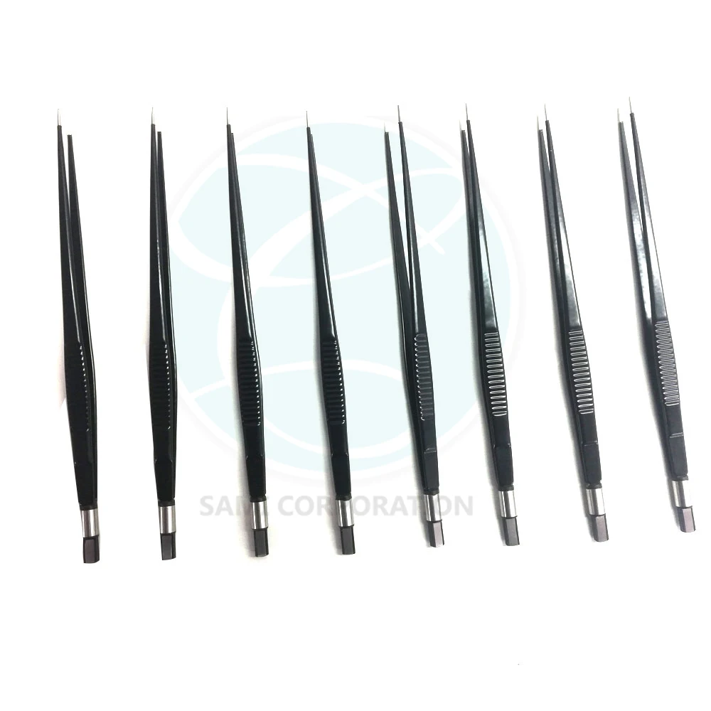 Electro Surgical Bipolar Forceps Insulated High Quality Reusable Bipolar Electro Coagulation Forceps By Sami corporation