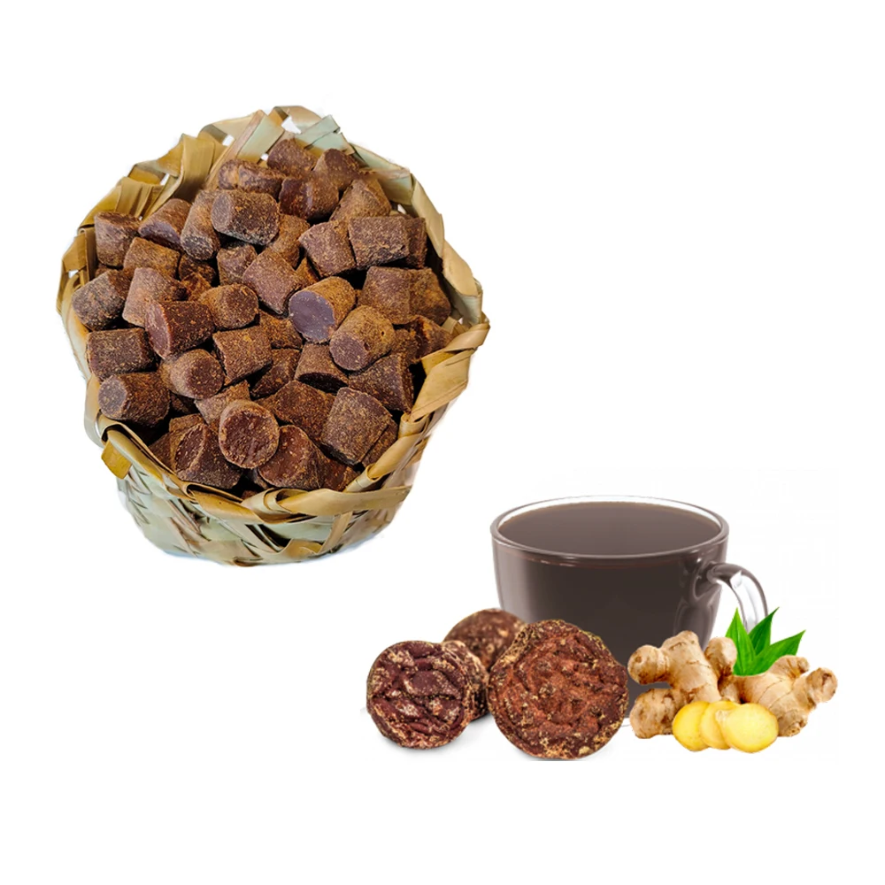 Palm And Ginger Tea Premix Blended With Coriander Seeds Pepper Long Pepper Cardamom Palm Sugar Palm Jaggery