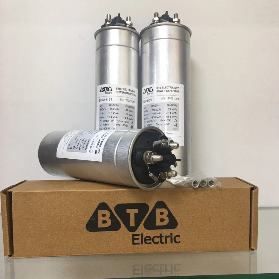 POWER FACTOR CORRECTION CAPACITOR 30 KVAR 440V 3 PHASES TURKEY MANUFACTURE 2022