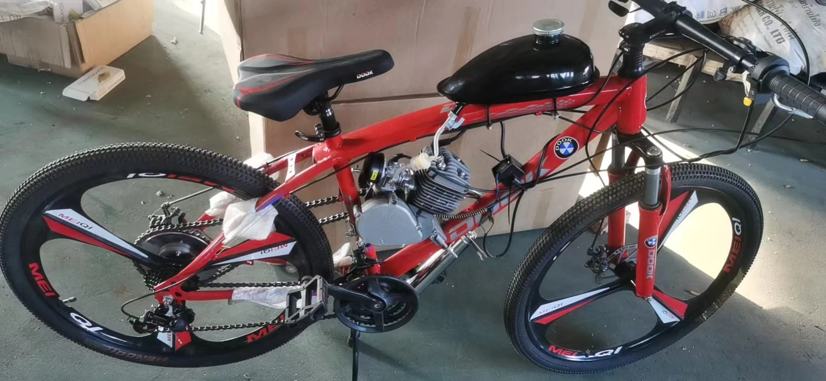 Высококачественный велосипедный двигатель 50CC 60C 80CC 100CC 110CC с воздушным охлаждением, 1-цилиндровый велосипедный двигатель в сборе