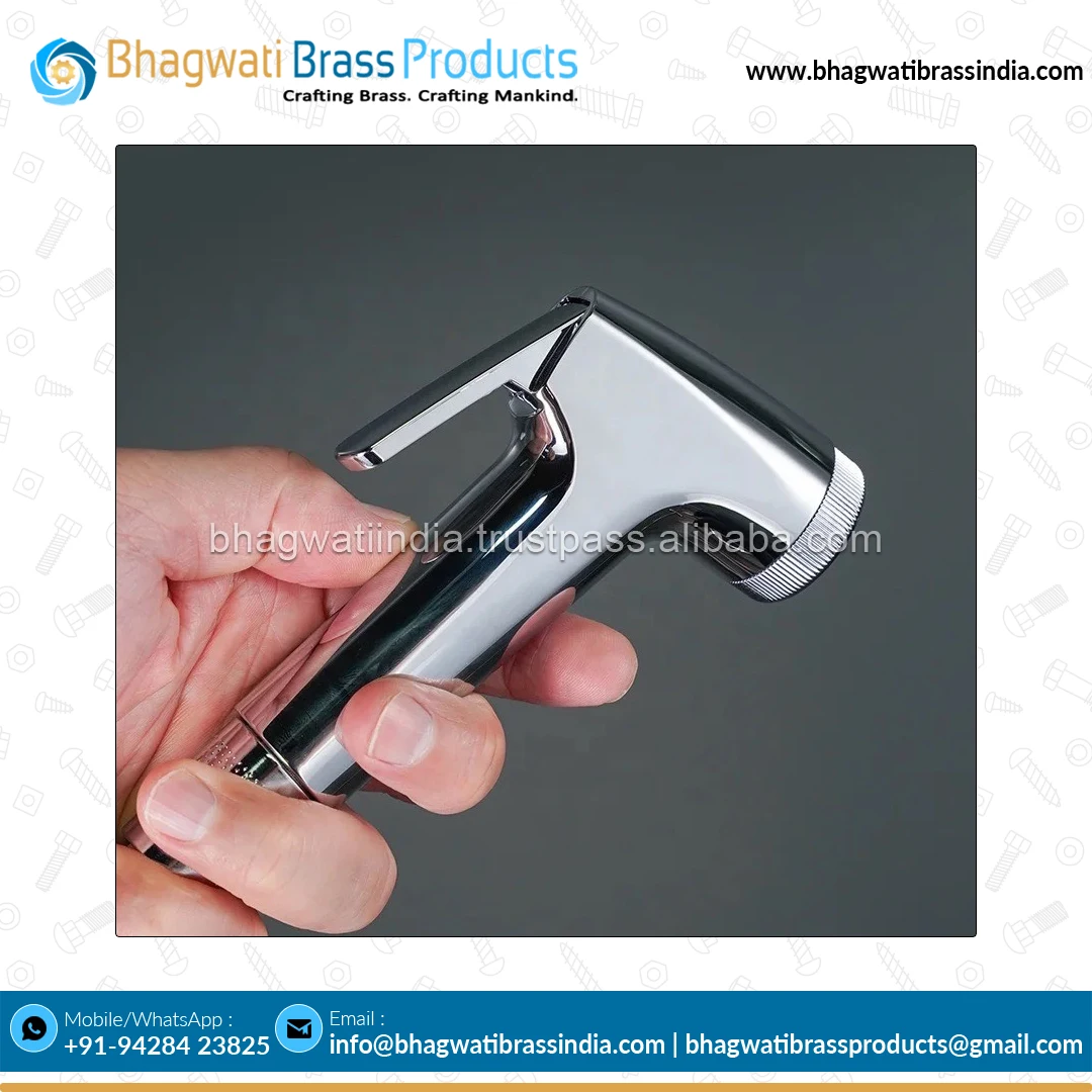 Modern Design Style Bathroom Toilet Usage Portable ABS Material Made Toilet Hand Shattaf Sprayer Health Faucet