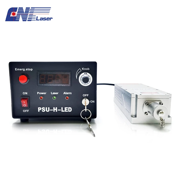 355nm dpss Q switch laser long life convenient operation pulsed uv Nanosecond laser for curing CD carving scientific experiments