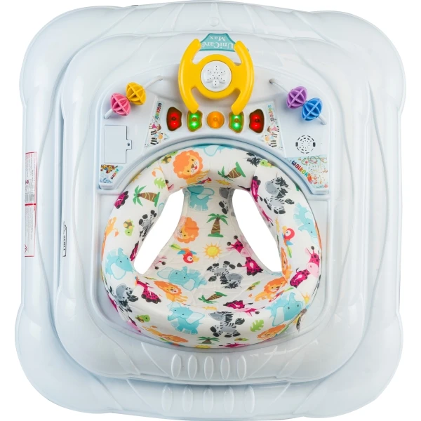 New Model Baby Walker for Toddlers Plastic Frame with Music LED Light & Activity Toys Economical Tray Table from Turkey
