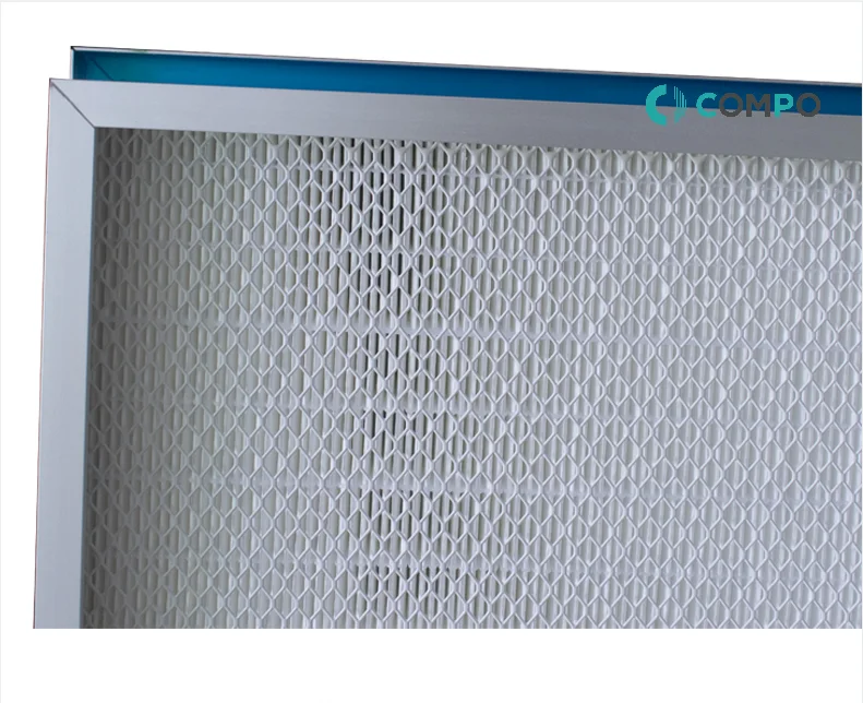 HEPA Liquid Tank Type Air Filter High Efficiency H14  Industrial Plate Frame