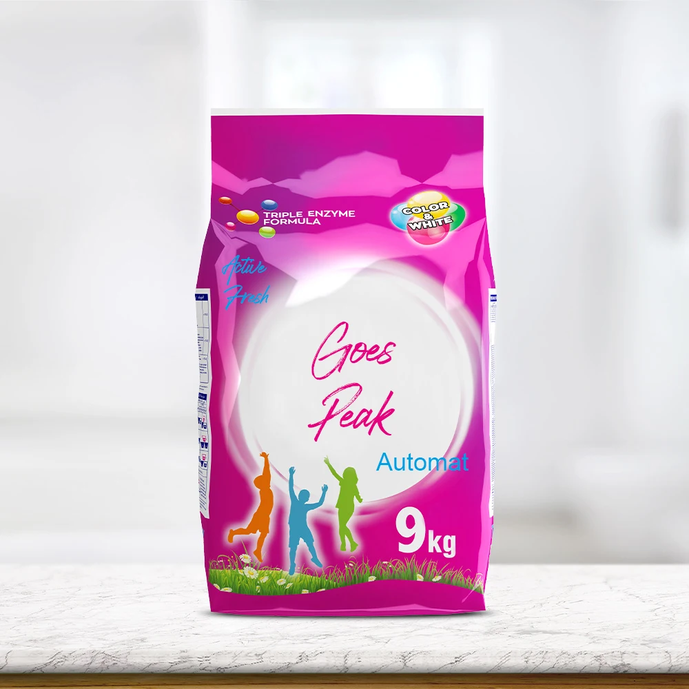 GoesPeak Matic 9 kg Low Foam Powder Detergent Anti aging Laundry Detergent From Wholesale Turkey Cleaning Supplies Cloth Washing