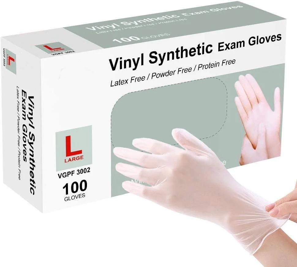 Food  Clear PVC Gloves Kitchen PVC Cleaning Health Gloves Disposable Gloves Kitchen Gadget