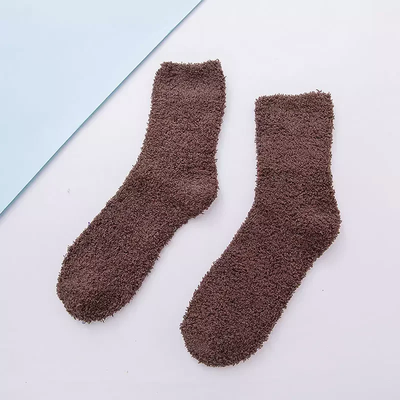 Wholesale Marino Wool Socks Thick Knit Winter Christmas Wool Sock Warm Breathable Soft Comfy Socks