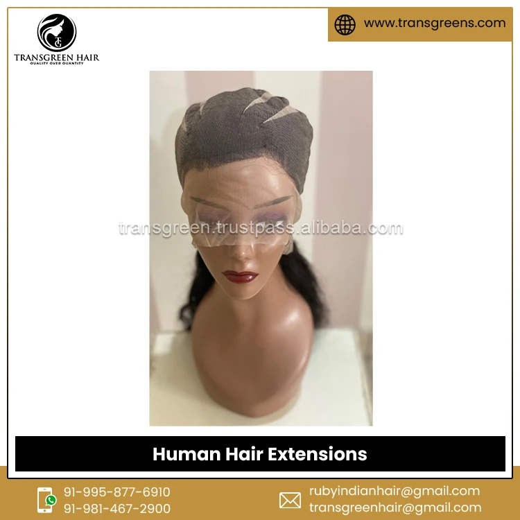 Highest Quality Dealer of Virgin Hair 100% Raw Unprocessed Human Hair Extensions HD Full Lace Wigs for Global Buyers