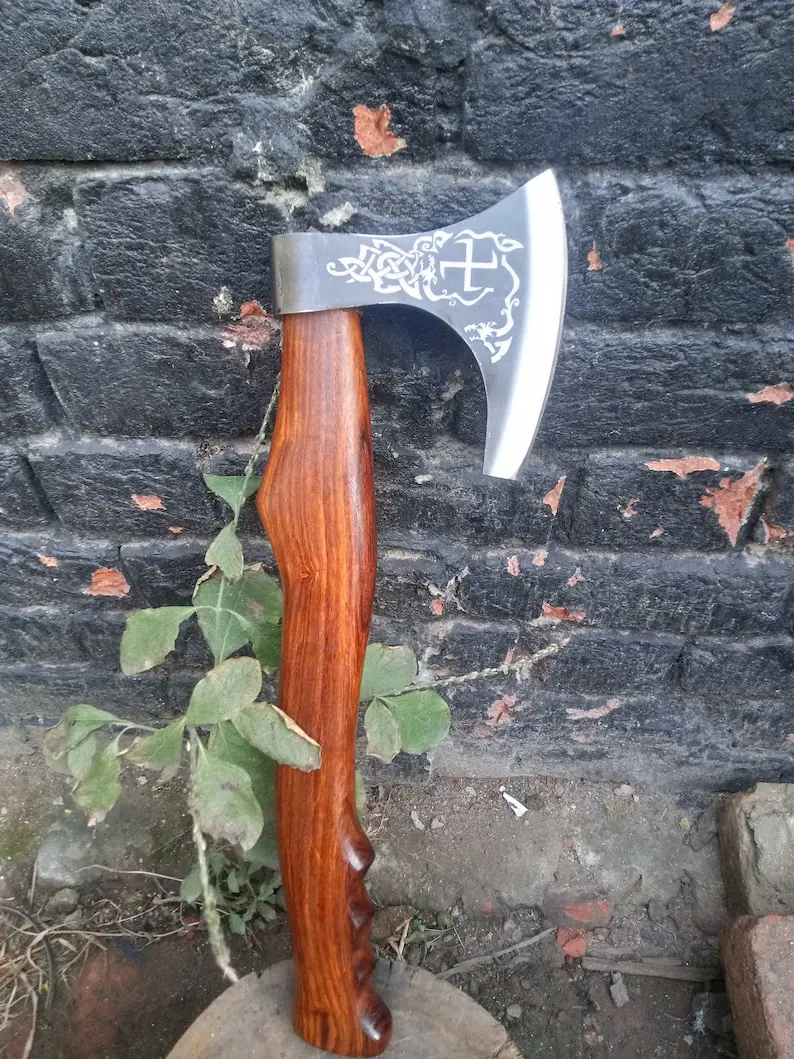 Wholesale Quality Handmade High Carbon Steel Axe Head Viking Axe Hatchet Axes Hatchets Carbon Steel