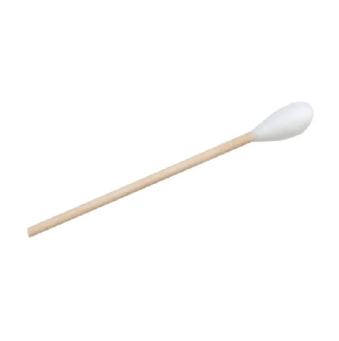Customized Disposable Sampling Testing Plastic Swab with Medium Size Sterile Cotton Bud Viscous Swab Medium Size Cotton Fabric