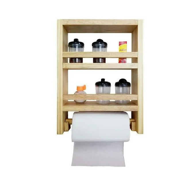 Rustic Wooden Wall Shelves Storage Shelves for Bedroom Bathroom Kitchen Living Room Office and More