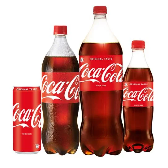 Coca Cola Soft Drink - Coca Cola 1.5L Coke Bottles & Cans