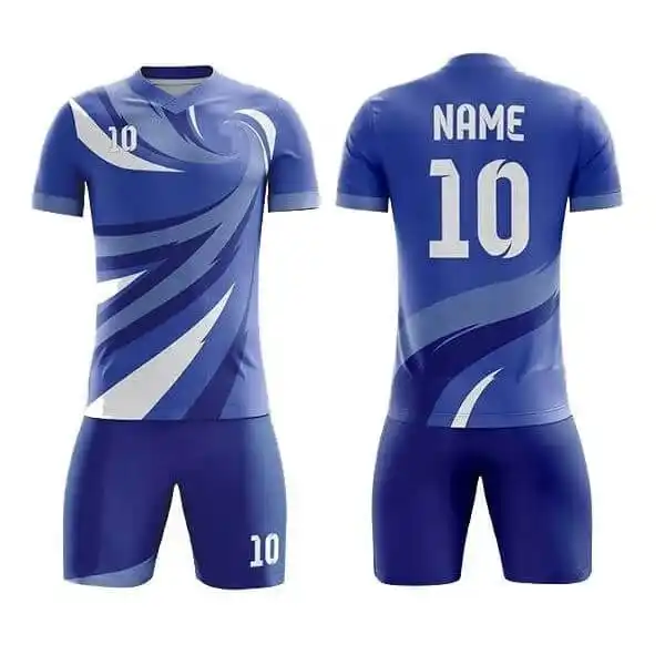 Wholesale Men Soccer Uniform Football Jersey Full Dye Sublimation Football Kits Full Set Soccer Kit With Customize Logo