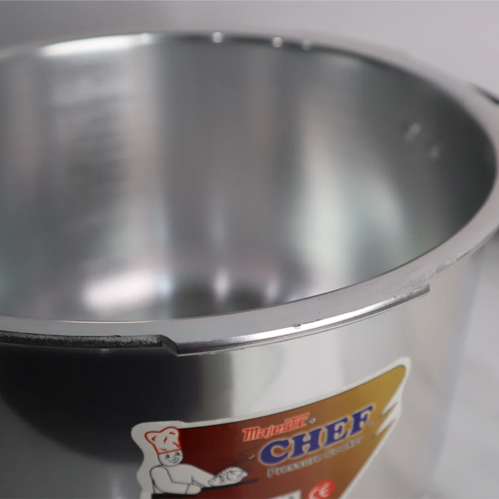 CHEF Best Aluminum Pressure Cooker & Steamer - 1405 - 7 Liter