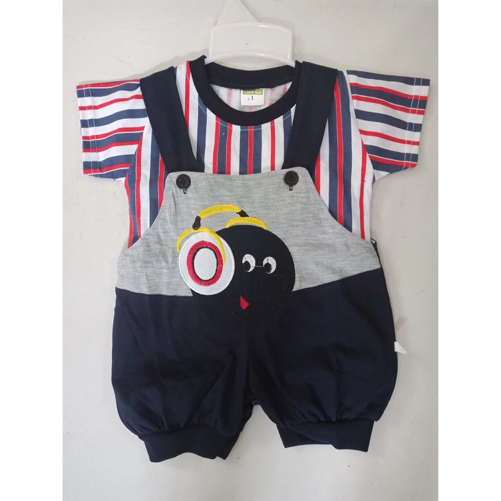 Comfortable Baby Cute Cotton Rompers With Quick-Drying Properties