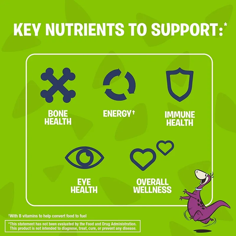 Детская и взрослая формула ежедневные жевательные многовитамины для костного сердца мозга естественная Поддержка здоровья