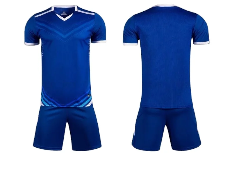 Top Sponsor Listing Soccer Uniforms Thai Quality Wholesale Football Shirt Adult Kids Soccer Uniforms Cheap France Soccer Jersey