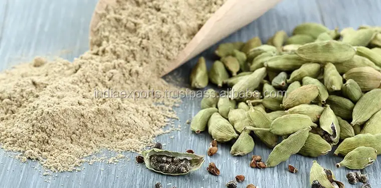 High Quality Grinding Fresh Cardamom Green Cardamom Seasoning Food Grade Cardamom Elaichi .
