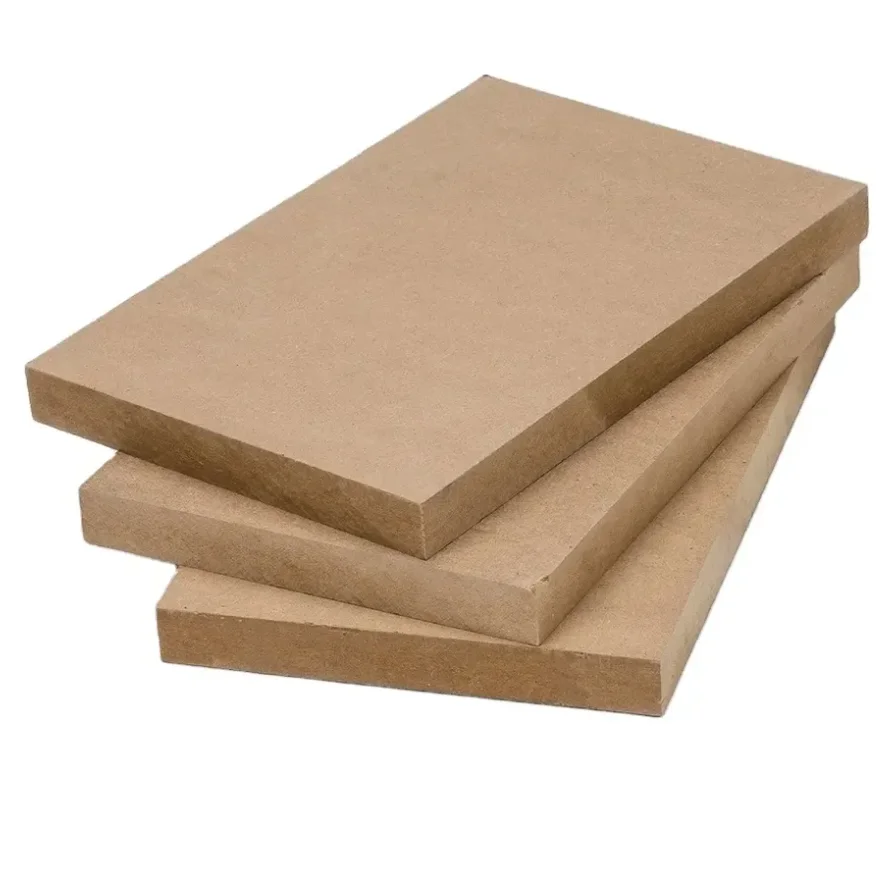 Cheap melamine MDF wood board 18mm15mm HDF board laminated sheet MDF panels 2mm 3mm MDF decor board