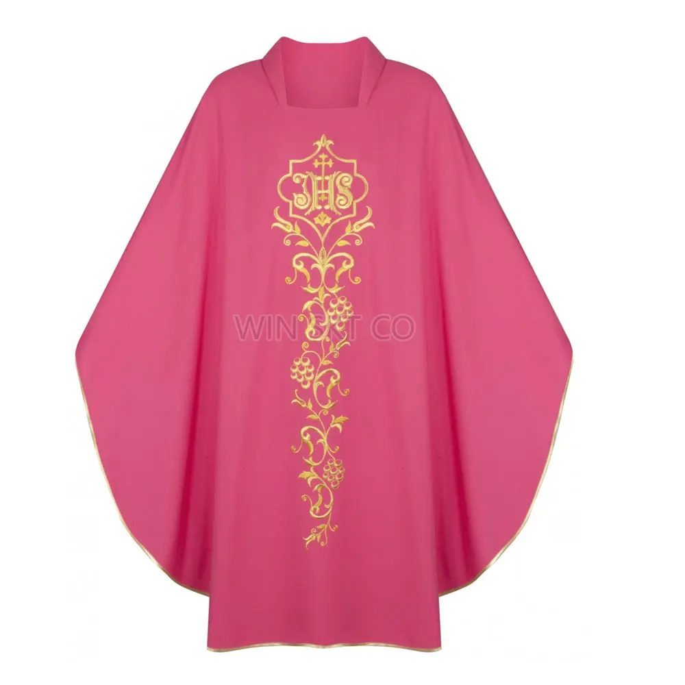 Custom High Quality Wholesale Chasuble Best Quality Fabric Priest Chasuble