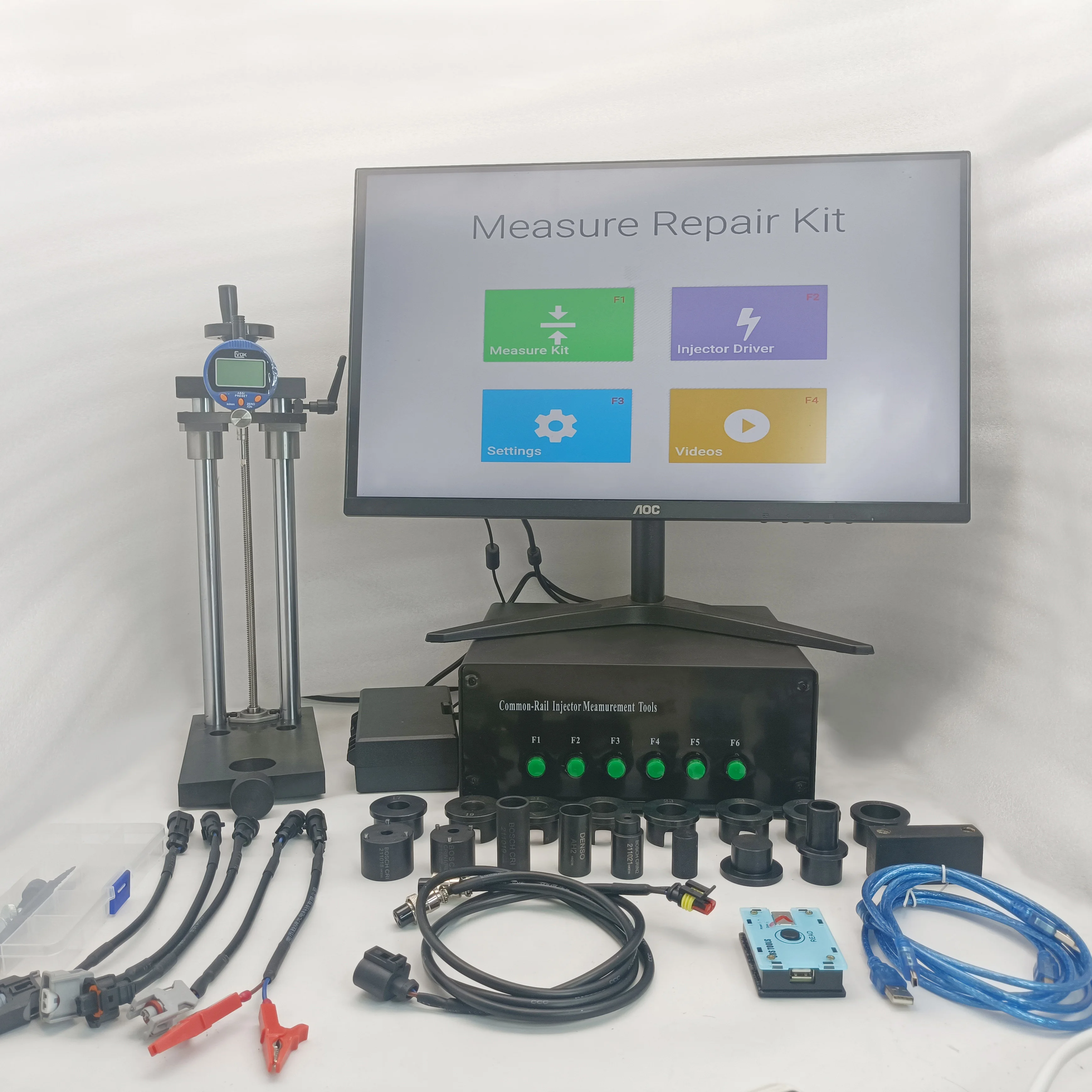 BEACON MACHINE Multifunction Tester CRR920C Common Rail Injector 3 Stage Tool Fuel Injector Tester For Diesel Injector