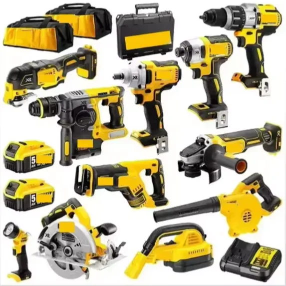 Original Sales - Dewalts Combo Power Tools 15 Kits Tool Set 20v Volt Cordless Drill - BUY 2 SETS GET 1 FREE - with free shipping
