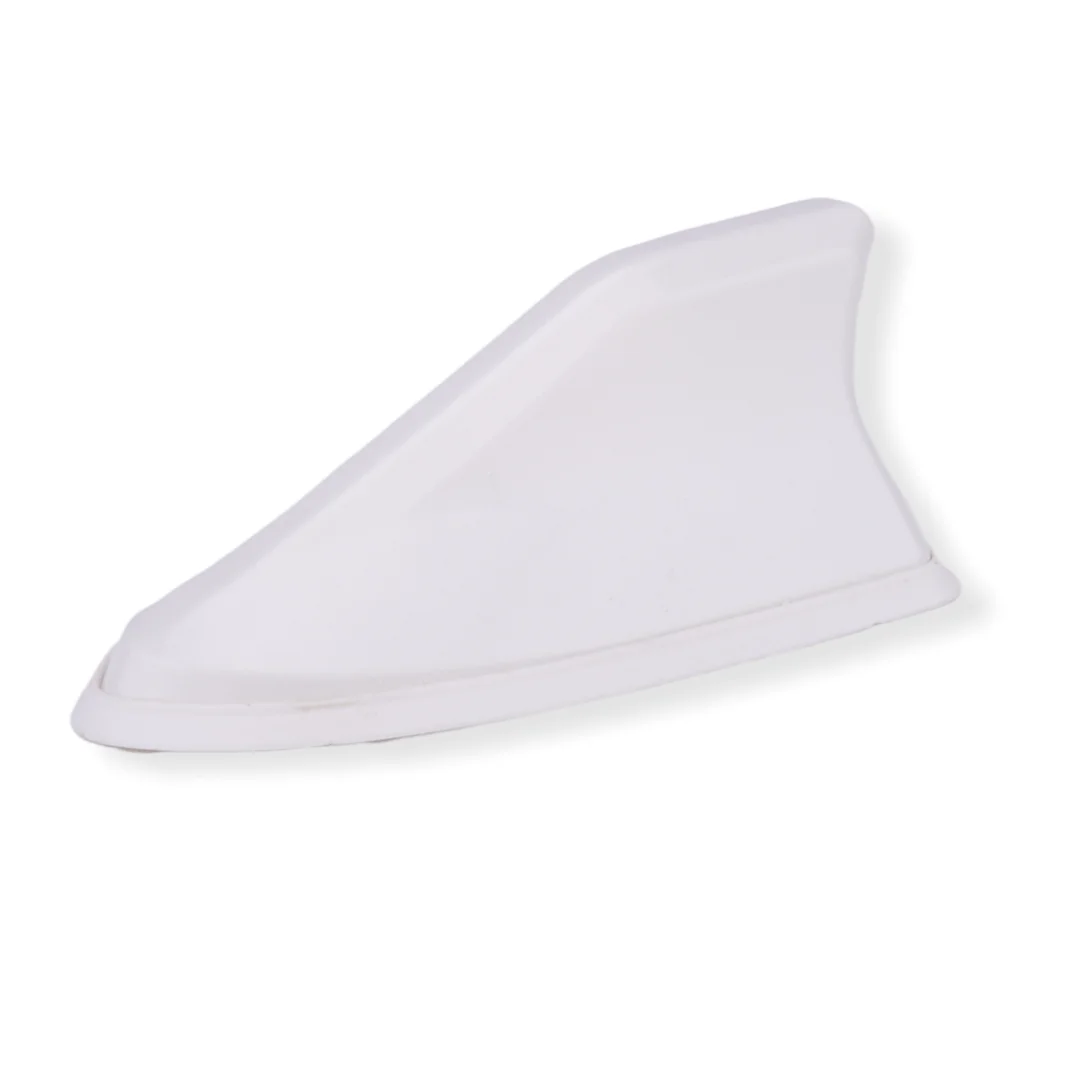 Waterproof auto shark fin FM/AM/DAB Antenna car roof antenna  white with silicone car decoration antenna