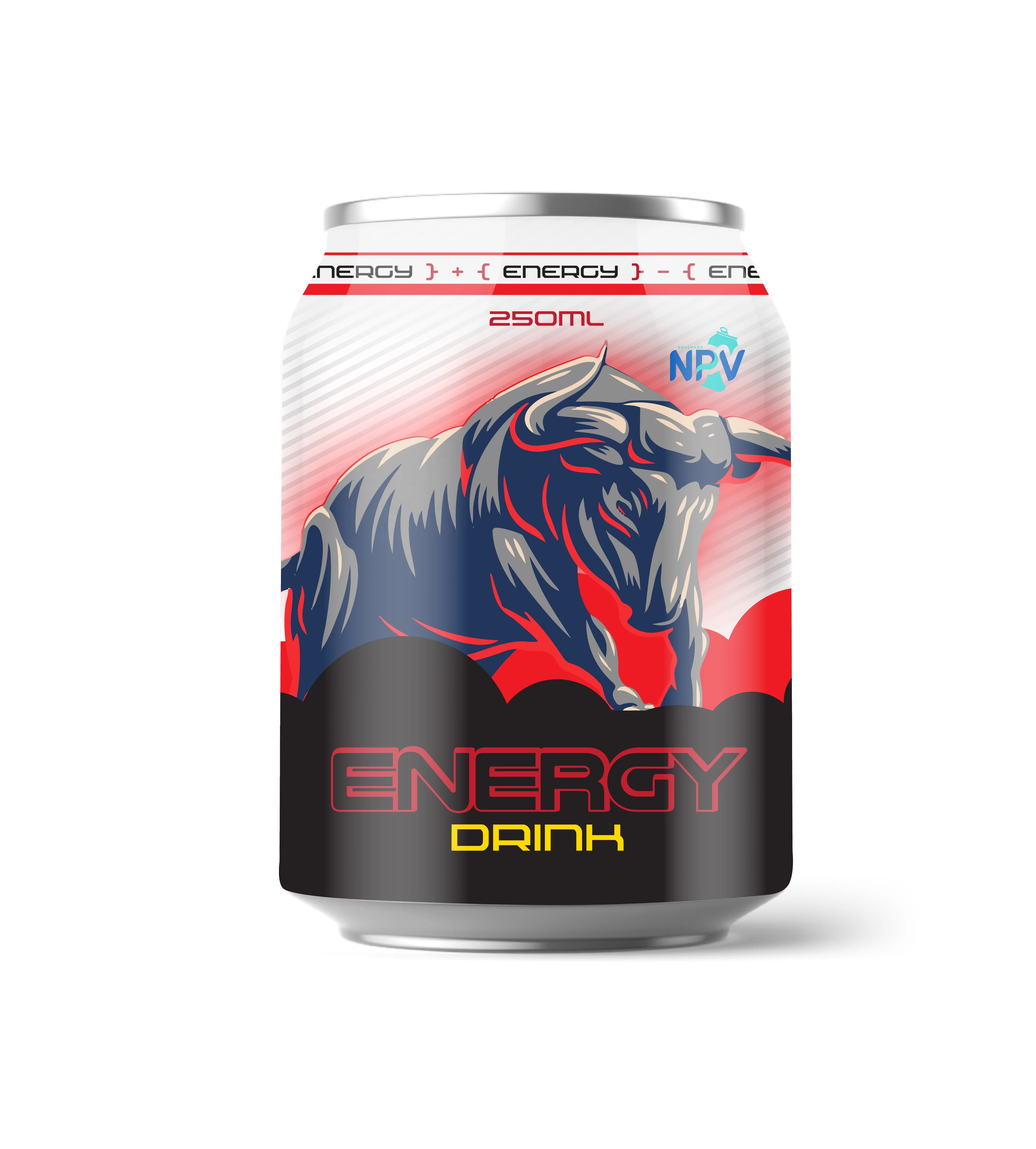 Vietnam Wholesale OEM/ODM Company Custom Label Energy Drink Low MOQ Energy Drinks 250ml Can HALAL ISO Certification