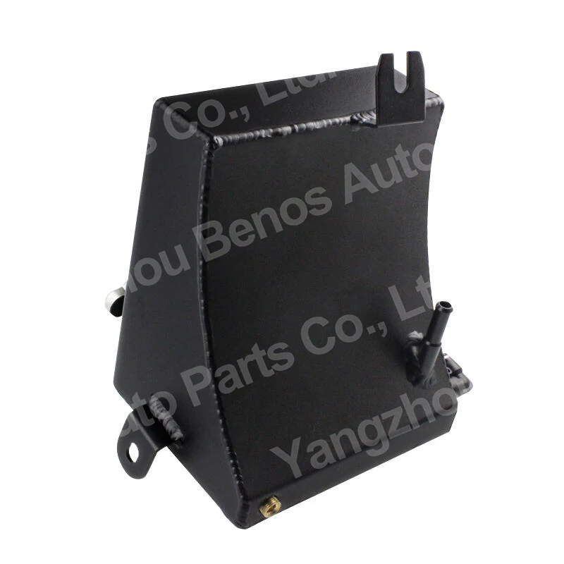 Aluminum Radiator Coolant Overflow Tank Can+CNC CAP For Nissan 240SX S13 Silvia