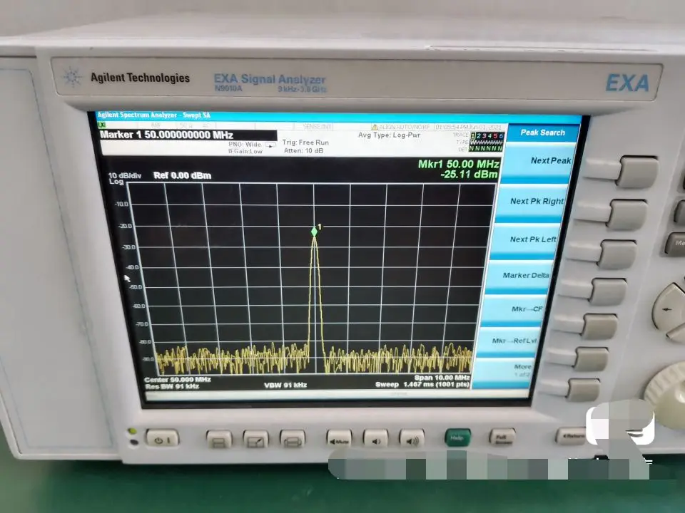HP/AGILENT/ Keysight N9020A MXA Spectrum Analyzers 20HZ-3.6GHZ XP system used