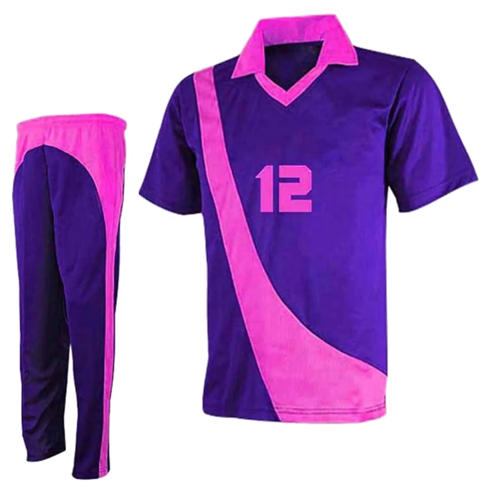 New Design 2021 Cricket Uniform Jersey 100% High Quality Branded Team Cricket Uniforms