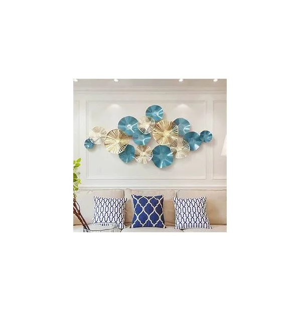 High on Demand 3D Metal Wall Decor Flower Wall Art with Custom Design and Size Available at Affordable Price