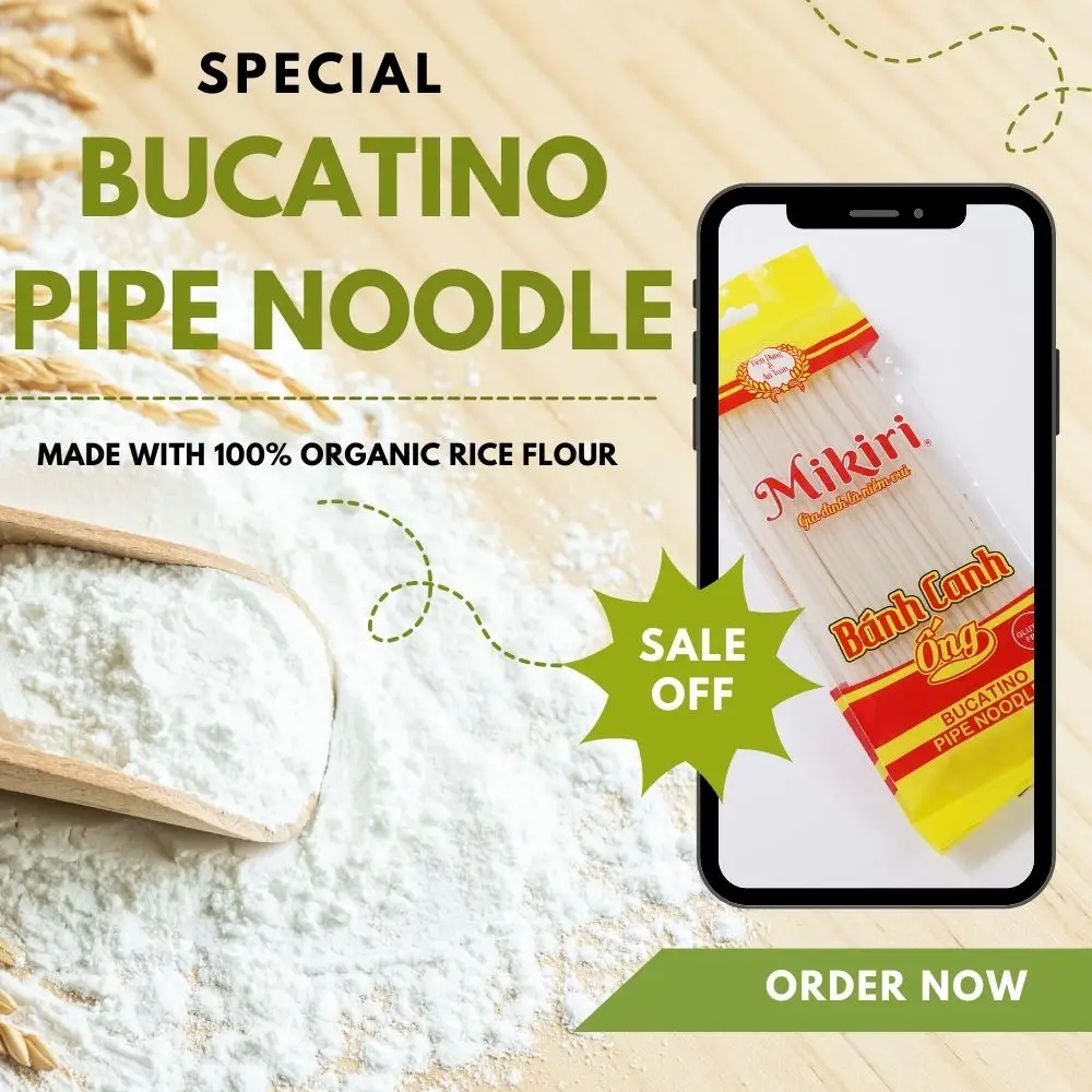 Best Dried Bucatini Noodles Gluten Free Organic Noodles instant Noodles High Quality With 80% Rice Flour, 20% Tapioca Flour