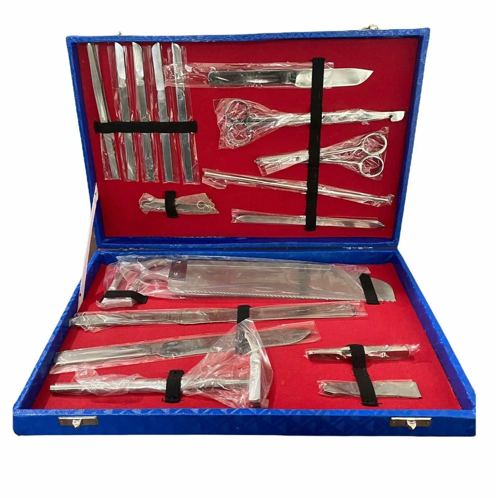 Mars International Manufacture Post Mortem Instrument Set / Autopsy / Dissection Kit Anatomy  Free International Shipping....