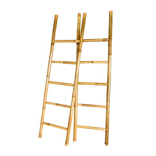 Оптовая продажа из Вьетнама Бамбуковая лестница 100% натуральная вешалка для банных полотенец полка одеял лестницы ванной комнаты вешалки и стойки белья