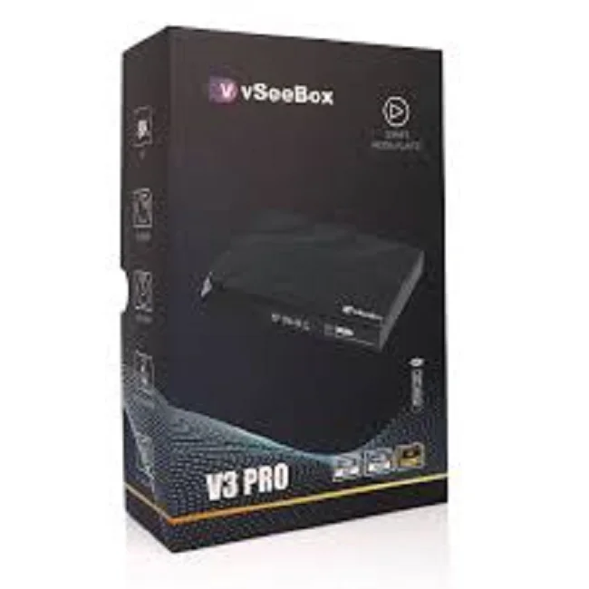 2024 новейшая модель vSeeBox V3 Pro - Ultimate 8K Android TV Box с Bluetooth голосовым пультом дистанционного управления, мини-клавиатура с подсветкой