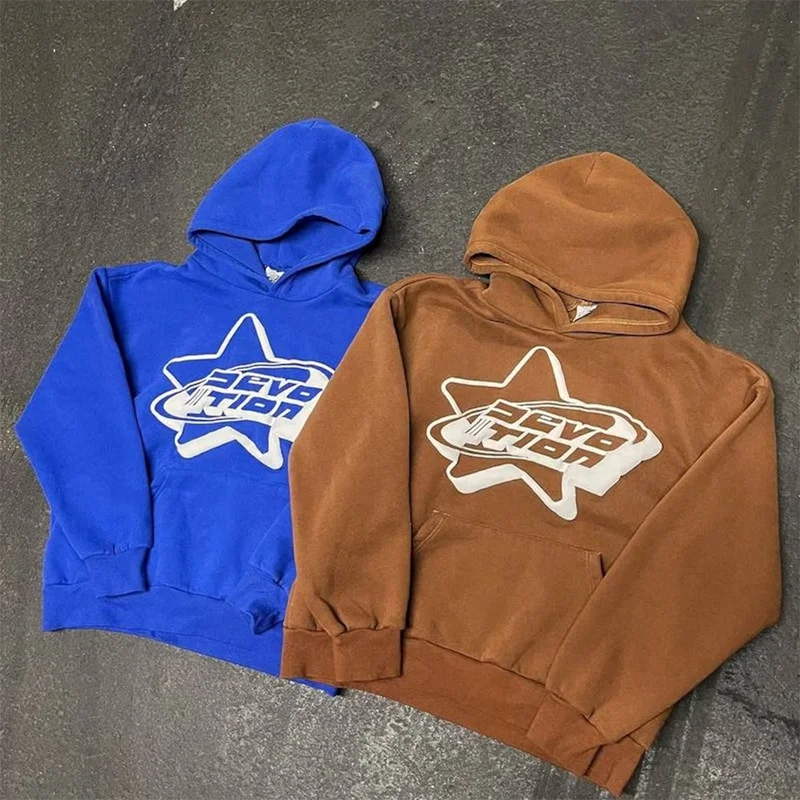 OEM Custom Unisex 3d Puff Print Men Pink Hoodies Streetwear Hip Hop Fashion Pullover Puff Printing Hoodies Unisex