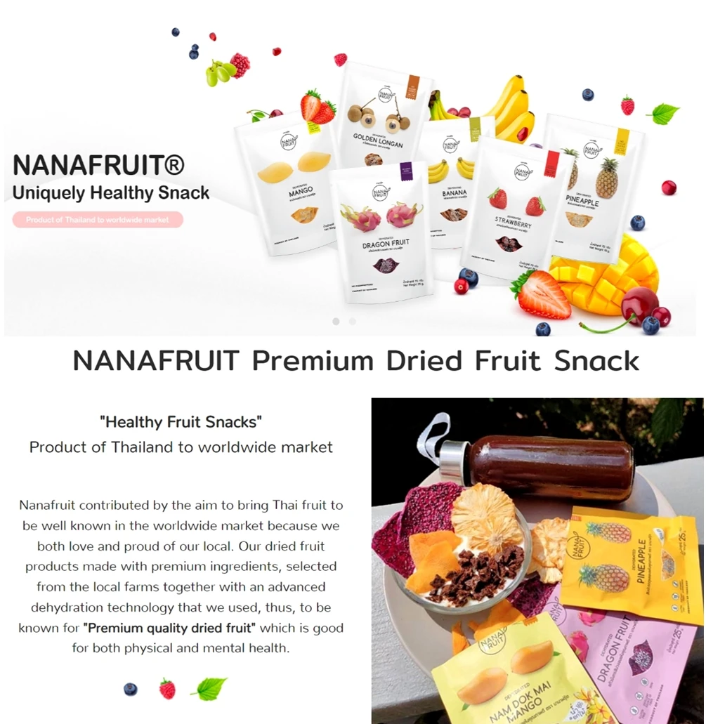 Dried Fruits Dehydrated Dragon Fruit Best Selling Grade AA Sliced Dry Dragon 100% Natural Premium Product of Thailand