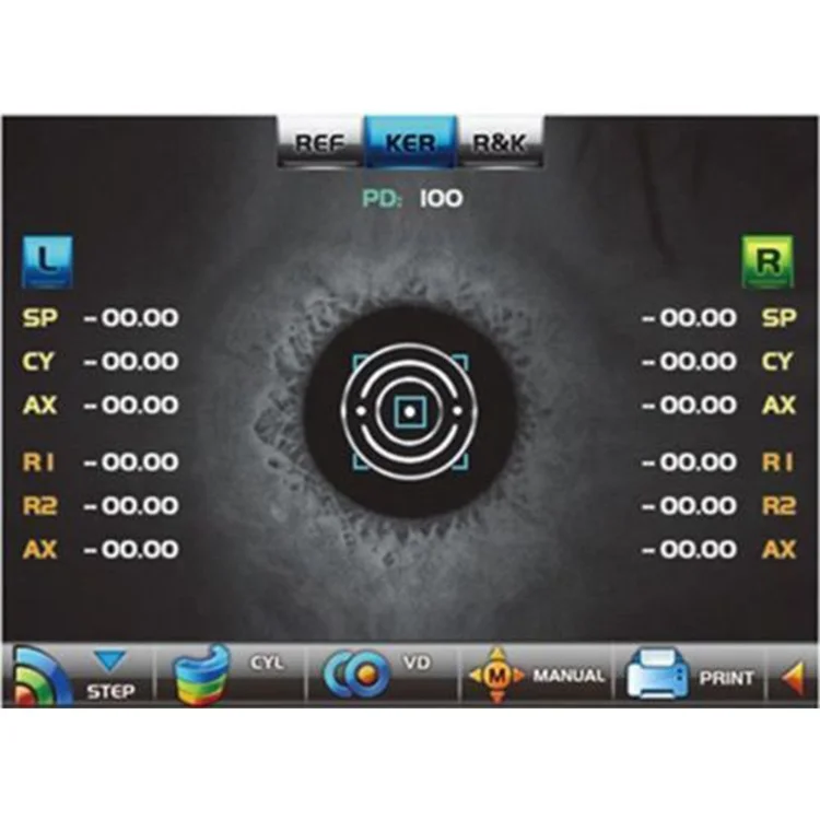 Digital Auto Refractometer Keratometer Ophthalmic and Optometry Auto Refractor keratometer ARK