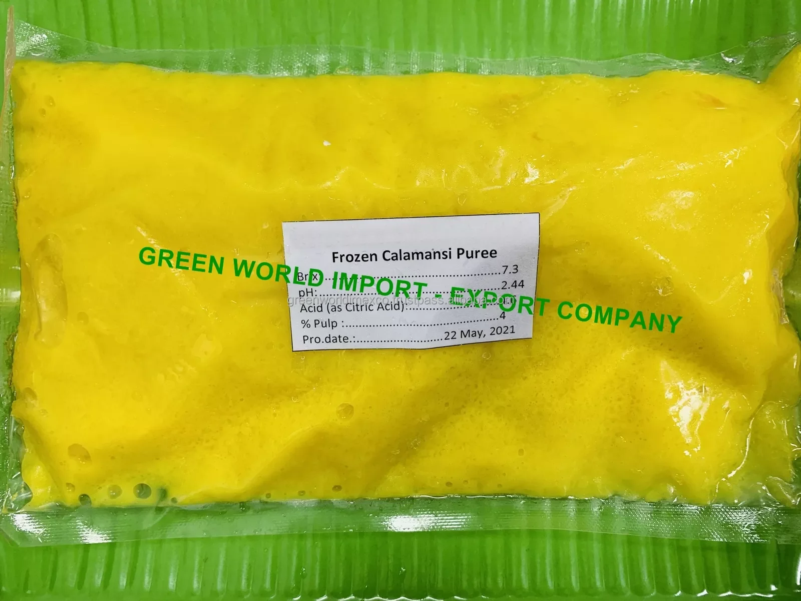 HIGH QUALITY VIETNAMESE CALAMANSI PUREE -  100% FRESH CALAMANSI - LOWEST PRICE IN THE MARKET - BEST SELLER IN THIS HOT SUMMER